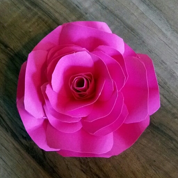 Paper flowers wall decor baby nursery decor Girls - Picture 3 of 8